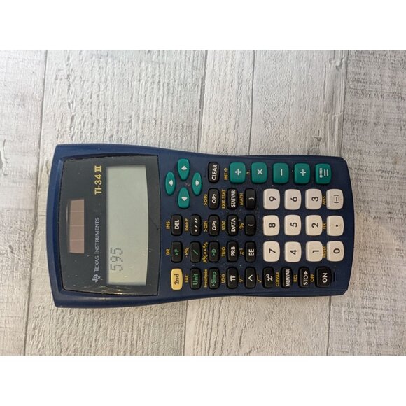 Texas Instruments TI-34 II Scientific Calculator With Dual Power Solar & Battery - Picture 5 of 5